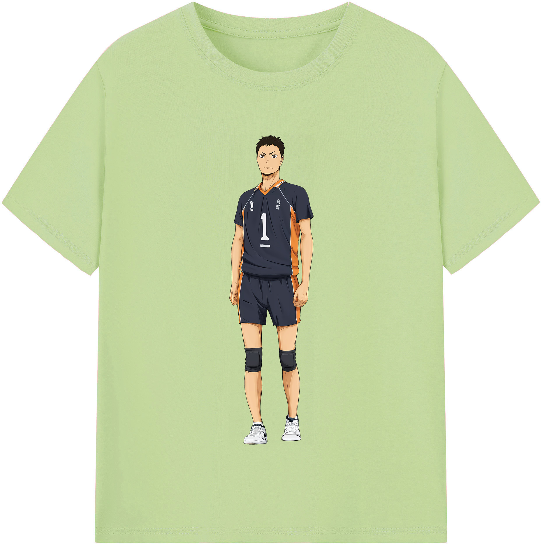 （画像用） ハイキュー!! Haikyu!! 綿100％半袖Tシャツ（フロントプリント）